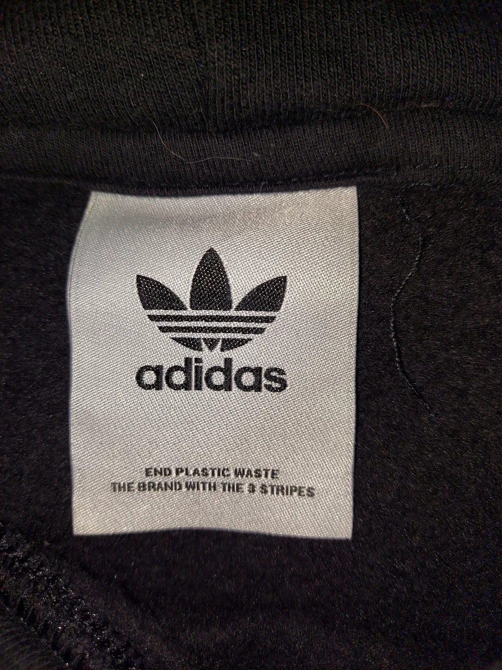 adidas Originals Tri-Linear Graphic Fleece Hoodie Black HT7333 L